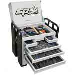 TOOL KIT 380PC METRIC/SAE - BLACK 7 DR H/D FIELD SE