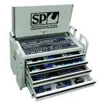 TOOL KIT 406PC METRIC/SAE -WHITE 7 DRAWER FIELD SE