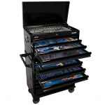 TOOLKIT 407PC METRIC/SAE - BLACK 14 DRAWER SUMO