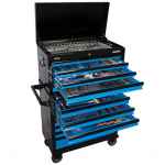TOOLKIT 407PC METRIC/SAE - BLACK/BLUE 14 DR SUMO