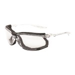 SAFETY GLASSES X-CALIBER CLEAR W/DUST GUARD