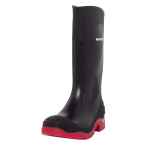 SAFETY GUMBOOTS POUR BLACK/RED STEEL TOE CAP (SB P SRA) UK SIZE 11 MACK