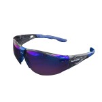 SAFETY GLASSES FENDER BLUE MIRROR ANTI-FOG LENS STANDARD MACK