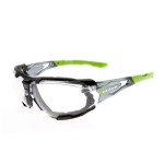 SAFETY GLASSES FENDER CLEAR C/W GASKET STANDARD MACK