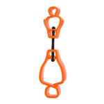 GLOVE CLIP CROC GRIP MULTI PURPOSE FLURO ORANGE FRONTIER