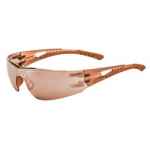 SAFETY GLASSES VX2 BROWN LIGHT BROWN MIRROR LENS MACK
