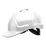 HARD HAT UNVENTED 6PT WEBBED HARNESS WHITE