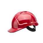 HARD HAT VENTED 6PT WEBBED HARNESS RED