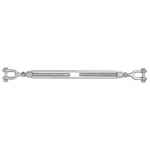 TURNBUCKLE 7/8 INCH X 12 INCH FED SPEC JAW & J C/W L/NUTS.