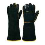 GLOVES WELDING FRONTIER BLACK AND GOLD GAUNTLET