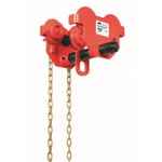 GIRDER TROLLEY BEAVER GEARED RED 114-305MM 5T