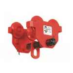 GIRDER TROLLEY BEAVER PUSH RED 114-305MM 5T