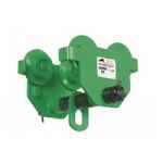 GIRDER TROLLEY BEAVER PUSH GREEN 88-203MM 2T