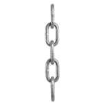 CHAIN BLACK COIL PROOF LONG LINK M8