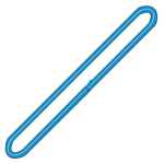 SLING ROUND BLUE 8T X 4M