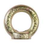 EYE NUT LIFTING SHOULDERED 8MM GOLD DIN 582 WLL 0.14T