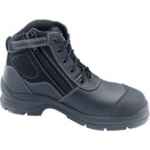 SAFETY BOOTS BLACK LACE UP STEEL TOE TPU OUTSOLE ZIP SIDE STYLE 319 SZ 11 BLUNDSTONE