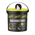 WIPES BEADED GRIPS TO GO 25 X 30CM CITRUS SCENTED TUB 80