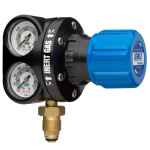 REGULATOR INERT 1000 KPA 2 GAUGES COMET EDGE ESV4