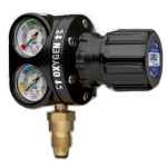 REGULATOR OXYGEN 400KPA WITH GASGUARD COMET EDGE ESV4
