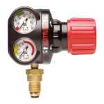 REGULATOR ACETYLENE 150KPA WITH GASGUARD COMET EDGE ESV4