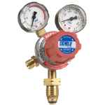 REGULATOR ACETYLENE 150KPA TYPE 20 VERTICAL INLET BLUEJET