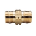 HOSE JOINER 5/8-18 LH MALE BOTH ENDS PACK 100