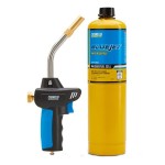 JET408 CYCLONE FLAME HEAVY DUTY TORCH & MAXGAS COMBO