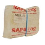 SAFE RAG WHITE COTTON 15KG BAG SRB-WC-15