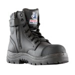 BOOT ARGYLE SZ 8 COMPOSITE TOE TPU SOLE SCUFF CAP ZIP BLACK 318592
