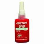 LOCTITE 648 RETAINING COMPOUND HIGH STRENGTH FAST CURE 50ML HENKEL