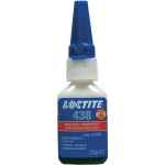 LOCTITE 438 INSTANT ADHESIVE RUBBER TOUGHENED 41816 25ML HENKEL