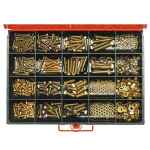 CHAMPION MASTER KIT METRIC CL8.8 ZP SET SCREWS & NUTS CA480
