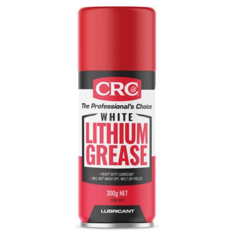CRC 5037 WHITE LITHIUM GREASE AEROSOL 300GM Integrated Industrial