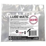 WELD-AID LUBE MATIC BLACK PRE TREATED LUBE PAD PACK 6