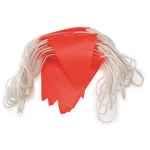 BUNTING FLAG PVC ORANGE HI VIS 30M