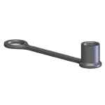 DQC K-SERIES ISO-A 5600 INTERCHANGE DUST CAP BLACK K4DC