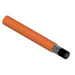 HOSE RUBBER LPG DEL 6MM 375PSI ORANGE PER METRE