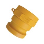 CAMLOCK MALE X BSP FEM (NYGLASS) TYPE A 15MM (3/4)