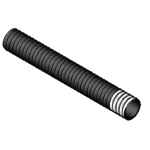 HOSE PVC MARINEFLEX AIR/WATER S/D 40MM 65PSI BLACK LD PER METRE