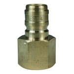 DQC E-SERIES STRAIGHT THROUGH INTERCHANGE FEM PLUG E6BF6-B