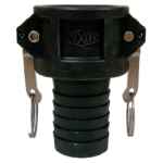 COUPLER CAMLOCK HOSE BARB POLYPROPYLENE TYPE C 20MM BSP FEMALE