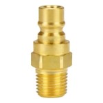 DQC V-SERIES SNAP-TITE H/IH INTERCHANGE UNVALVED MALE PLUG V2M2-B-E
