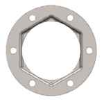 DQC W-SERIES WINGSTYLE INTERCHANGE FLANGE W8-BMF