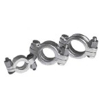 MINSUP DOUBLE BOLT CLAMP WITH SADDLES 20MM