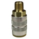 DQC DF-SERIES INDUSTRIAL SEMI-AUTO MALE COUPLER 2FM2-B