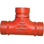 GROOVED END TEE STYLE 110 PAINTED 32NB