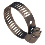 HOSE CLAMP MINI WORM GEAR ALL STAINLESS (SERIES 300) 24-38MM PACK 10