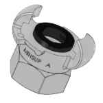 MINSUP A TYPE BELLOWS SEAL FEM BSP END ABS20F