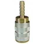DQC DF-SERIES IND SEMI-AUTO COUPLER STD HOSE BARB 2FS2-B